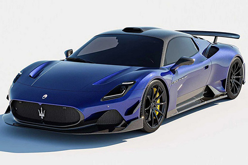 玛莎拉蒂MC20改版曝光,配碳纤维套件