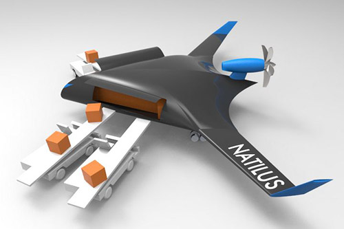 Natilus新款货运无人机25年交付,碳纤维机身打造
